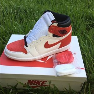 Jordan one high og heritage size 10
